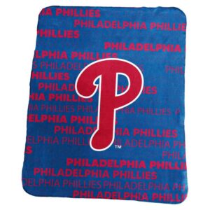 Philadelphia Phillies Blanket 50x60 Fleece Classic