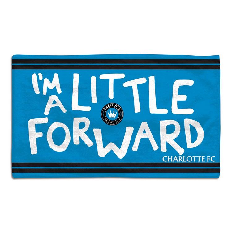 Charlotte FC Baby Burp Cloth 10x17