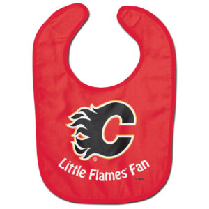 Calgary Flames Baby Bib All Pro Style