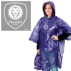 Orlando City SC Rain Poncho