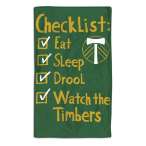 Portland Timbers Baby Burp Cloth 10x17