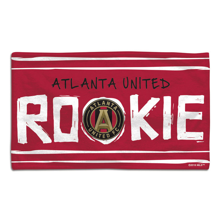 Atlanta United Baby Burp Cloth 10x17