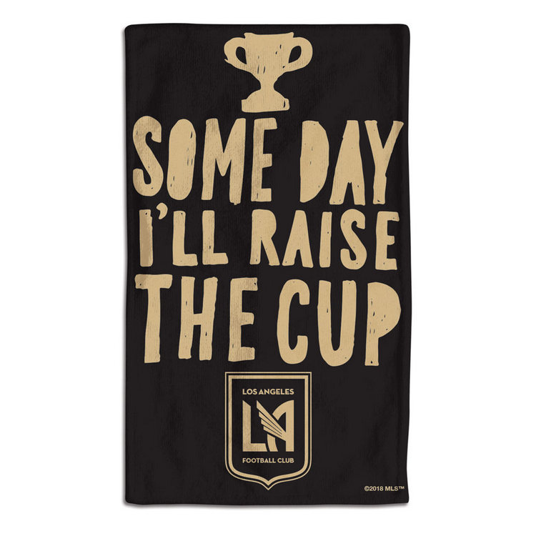 Los Angeles FC Baby Burp Cloth 10x17