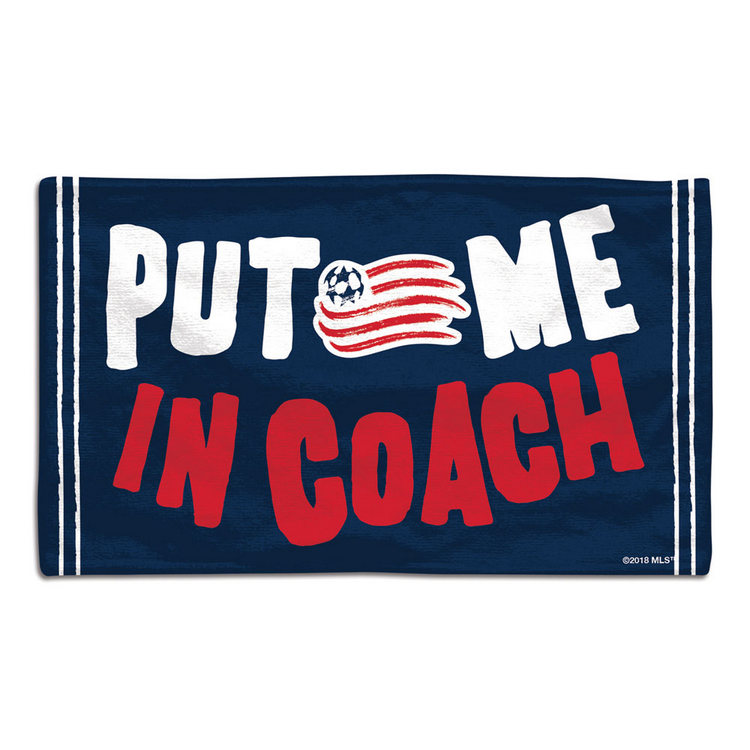 New England Revolution Baby Burp Cloth 10x17