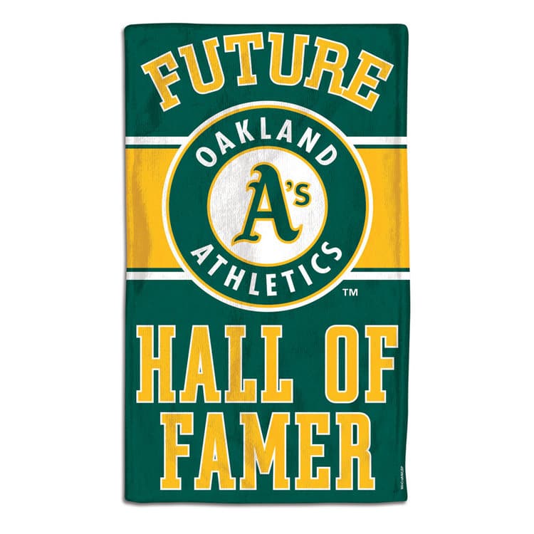 Oakland Athletics Baby Burp Cloth 10x17