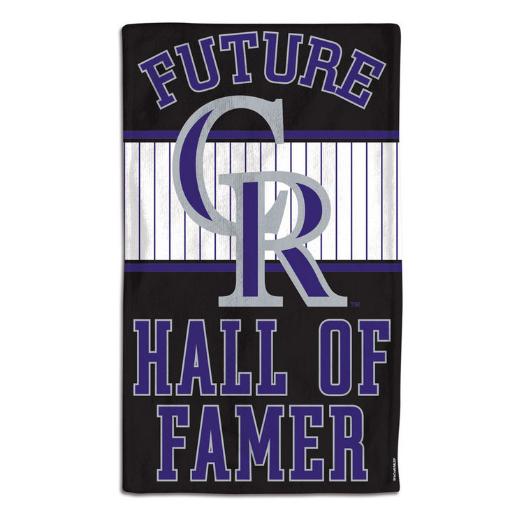 Colorado Rockies Baby Burp Cloth 10x17