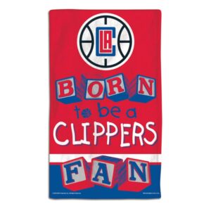 Los Angeles Clippers Baby Burp Cloth 10x17