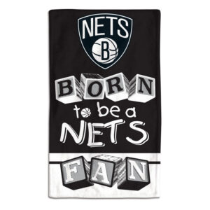Brooklyn Nets Baby Burp Cloth 10x17