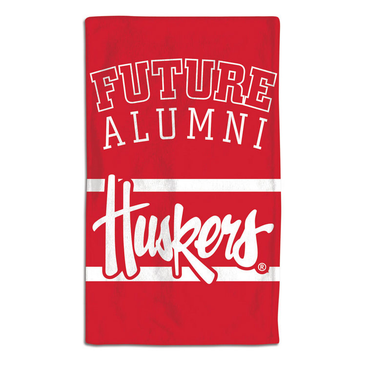 Nebraska Cornhuskers Baby Burp Cloth 10x17