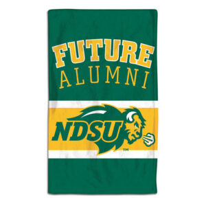 North Dakota State Bison Baby Burp Cloth 10x17