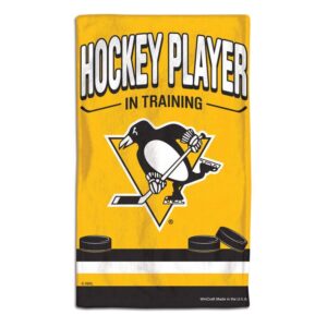 Pittsburgh Penguins Baby Burp Cloth 10x17