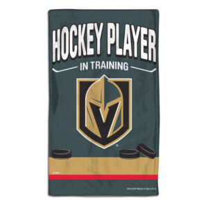Vegas Golden Knights Baby Burp Cloth 10x17