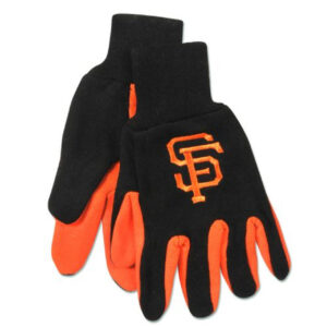San Francisco Giants Gloves Two Tone Style Adult Size