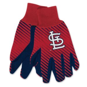 St. Louis Cardinals Gloves Two Tone Style Adult Size