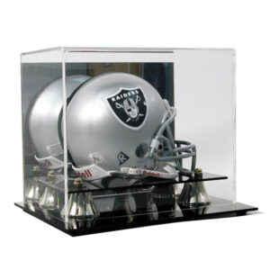 Display Case Football Helmet Mini Deluxe Acrylic