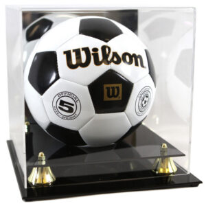 Display Case Volleyball Soccer Ball Deluxe Acrylic