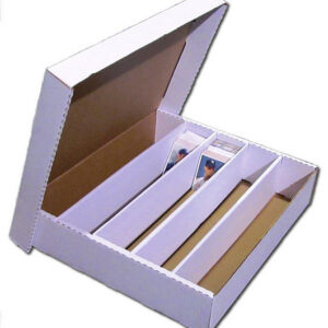 Cardboard - 5000 Count Storage Box 5 Row (Bundle of 24)