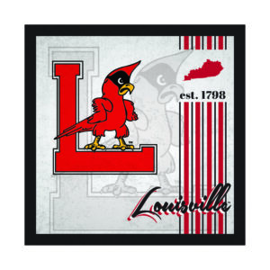 Louisville Cardinals Sign Wood 10x10 Album Design