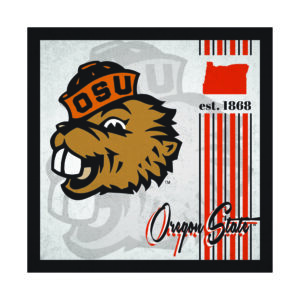 Oregon State Beavers Sign Wood 10x10 Album Design