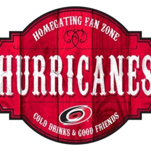 Carolina Hurricanes Sign Wood 12 Inch Homegating Tavern
