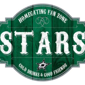 Dallas Stars Sign Wood 12 Inch Homegating Tavern