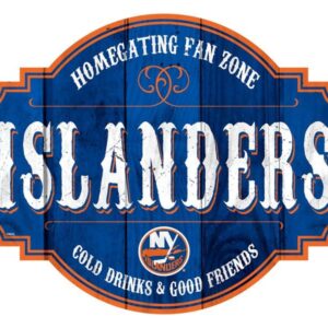 New York Islanders Sign Wood 12 Inch Homegating Tavern