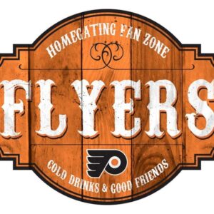 Philadelphia Flyers Sign Wood 12 Inch Homegating Tavern