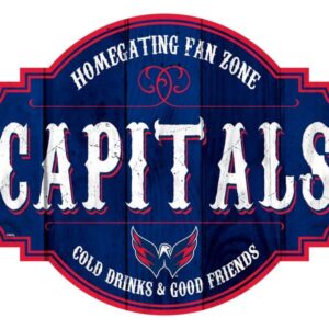 Washington Capitals Sign Wood 12 Inch Homegating Tavern