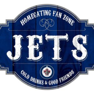 Winnipeg Jets Sign Wood 12 Inch Homegating Tavern