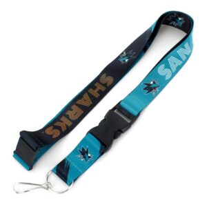 San Jose Sharks Lanyard Crossfade Design