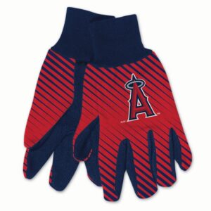 Los Angeles Angels Gloves Two Tone Style Adult Size