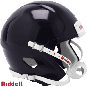 Helmet Riddell Blank Replica Mini Speed Style Navy Metallic