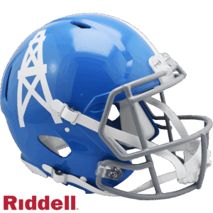 Houston Oilers Helmet Riddell Authentic Full Size Speed Style 1960-1962 T/B