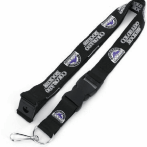 Colorado Rockies Lanyard Black