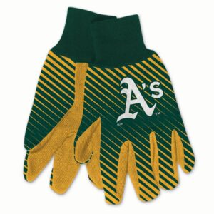 Oakland Athletics Gloves Two Tone Style Adult Size