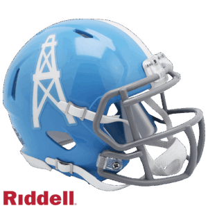 Houston Oilers Helmet Riddell Replica Mini Speed Style 1960-1962 T/B