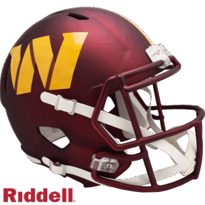 Washington Commanders Helmet Riddell Replica Full Size Speed Style