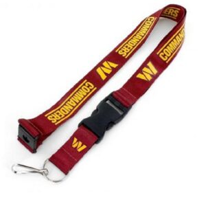 Washington Commanders Lanyard Red